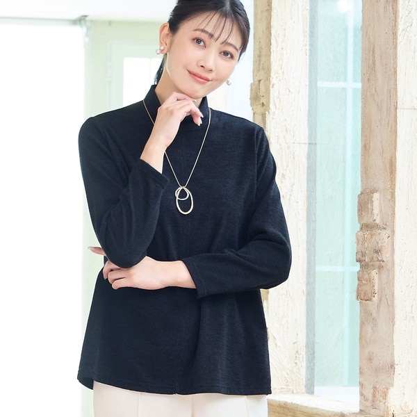 ミゼール（missel）/【洗える・日本製】センターシームカットソー