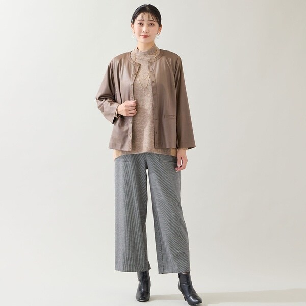 ミゼール（missel）/バイカラーセーター