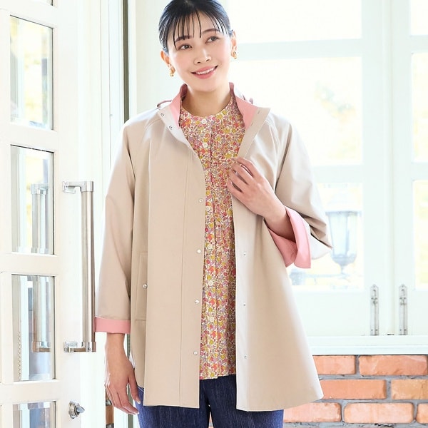 ミゼール（missel）/【防風・フード取り外し可・3Lサイズあり】ボンディングAラインジャケット