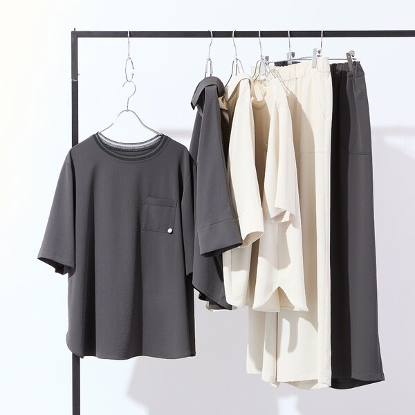 ミゼール（missel）/【洗える・接触冷感・セットアップ可・3Lサイズあり】スキッパーブラウス_16