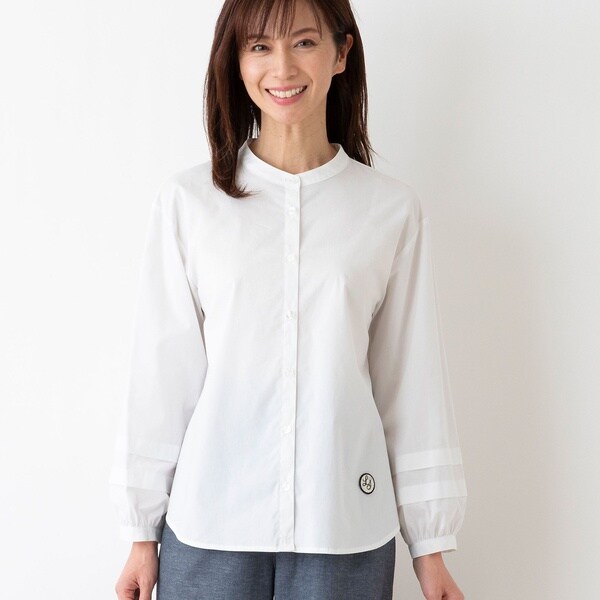 ロブジェ（LOBJIE）/ストレッチブロード２WAYシャツの通販は 11,000円