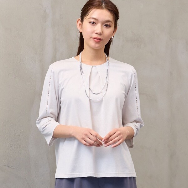 【NEW】ロブジェ（LOBJIE）/2連バイカラーネックレスの通販は