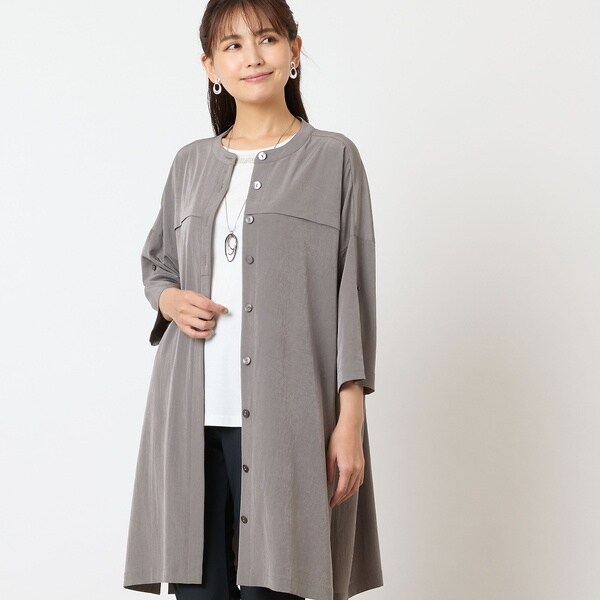 ロブジェ（LOBJIE）/【洗える・接触冷感】Soalonチュニックシャツ