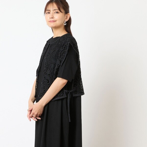 ロブジェ（LOBJIE）/【一部店舗・WEB限定アイテム】ラッセルレースジレ_15