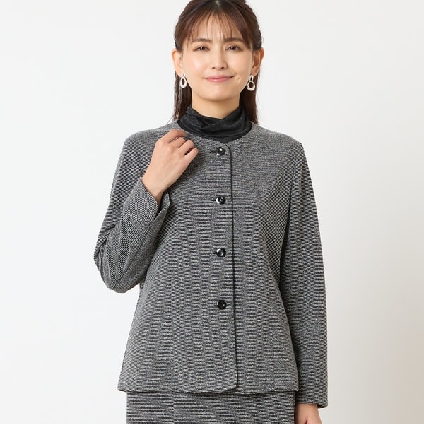 ロブジェ（LOBJIE）/【セットアップ可能】ノーカラージャケット