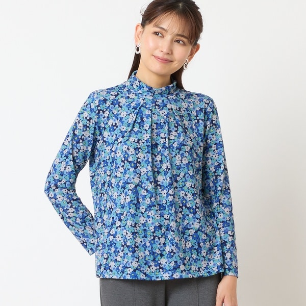 ロブジェ（LOBJIE）/【洗える・日本製】小花柄カットソー