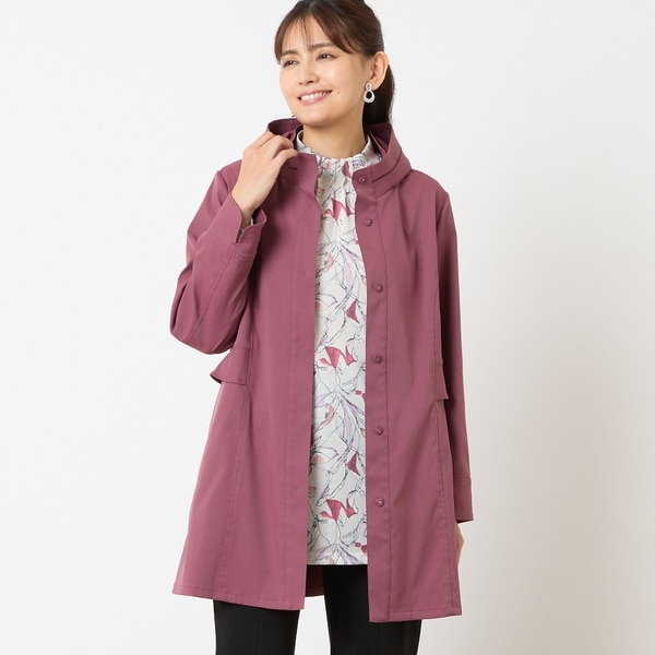 ロブジェ（LOBJIE）/スタンドカラーストレッチコート