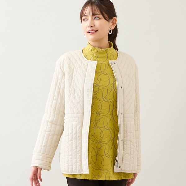 【NEW】ロブジェ（LOBJIE）/キルティングジャケット