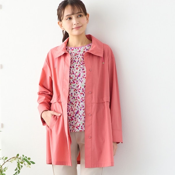 ロブジェ（LOBJIE）/ステンカラーストレッチコート