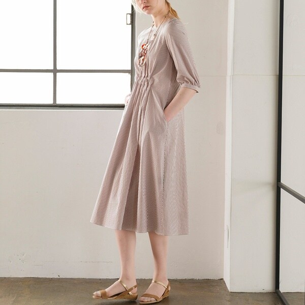 New リリアンビューティ エクラ イタリア製綿ストライプ ワンピースの通販はau Pay マーケット Brand Square By Oioi ブランドスクエアbyマルイ