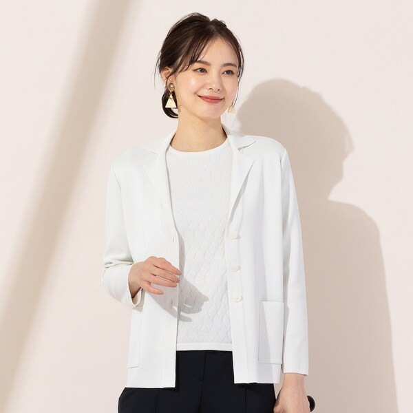 リリアンビューティ エクラ（Liliane Burty ECLAT）/【S・Mサイズ】ミニテーラー　ニットカーディガン［アンサンブル可］