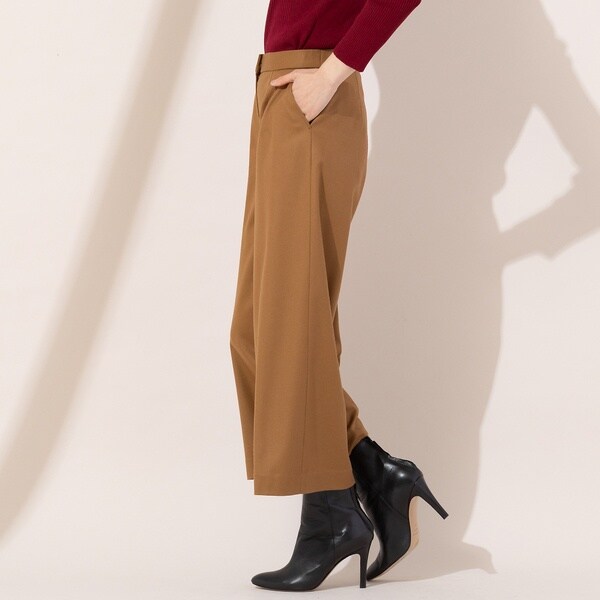 リリアンビューティ エクラ（Liliane Burty ECLAT）/【S・Mサイズ】サキソニー　ワイドクロップドパンツの通販は