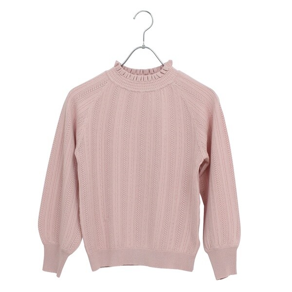 リリアンビューティ エクラ（Liliane Burty ECLAT）/【Charme par Eclat】人気につき追加フリル衿　ウォッシャブルニットの通販は 18,700円