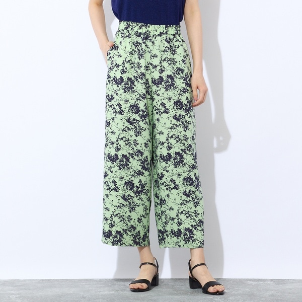 リリアンビューティ エクラ（Liliane Burty ECLAT）/【S・Mサイズ】ウォッシャブルアムンゼンプリントパンツ