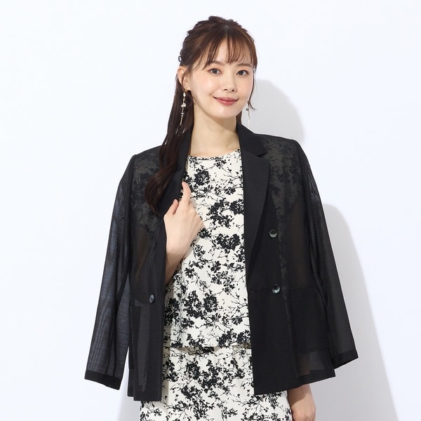 リリアンビューティ エクラ（Liliane Burty ECLAT）/【S・Mサイズ】オーガンジーシアージャケット