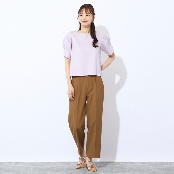 リリアンビューティ エクラ（Liliane Burty ECLAT）/【S・Mサイズ】ウォッシャブル　ドライオックスセンタープレスワイドパンツ_9