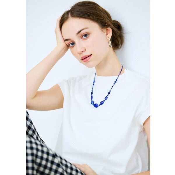 リリアンビューティ エクラ（Liliane Burty ECLAT）/【洗える】リネンチェックプルオールゴムパンツ_15