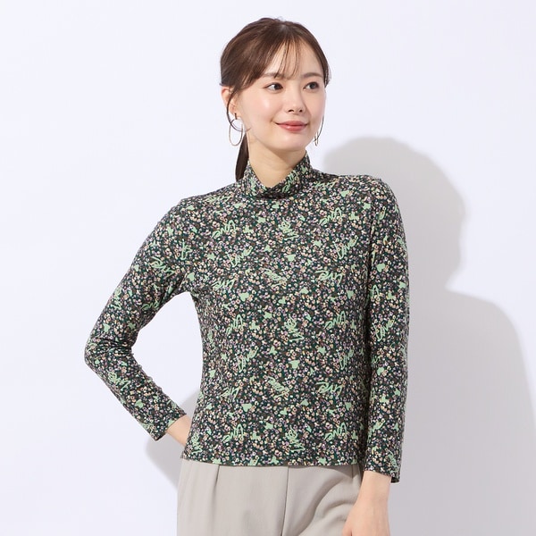 リリアンビューティ エクラ（Liliane Burty ECLAT）/【洗える】フランス製素材微起毛Tシャツ