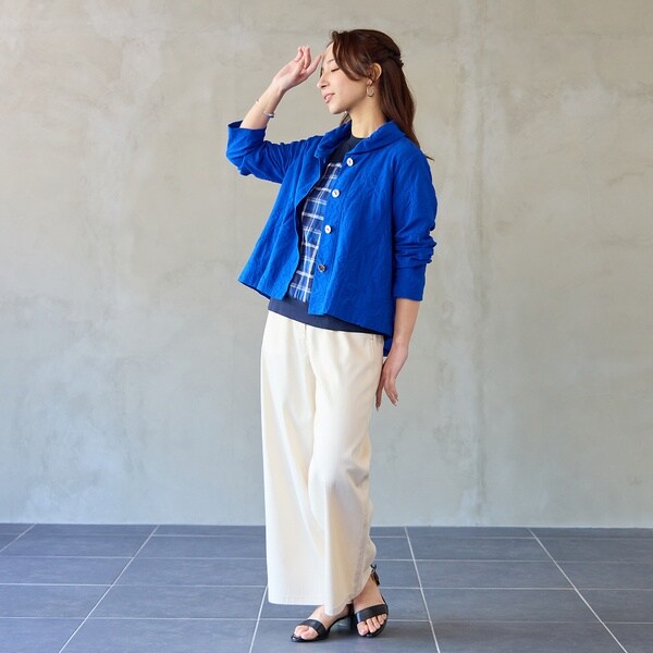リリアンビューティ エクラ（Liliane Burty ECLAT）/【洗える】リヨセルデニムパンツ_4