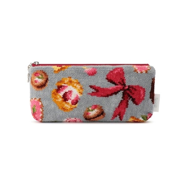 フェイラー　ハッピーモーメント　ミニトート ネイビー/赤 日本製 フェイラー ハッピーモーメント ミニトート ネイビー/赤 日本製