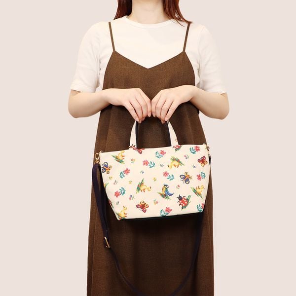 フェイラー（FEILER）/ハイジ キャンバスショルダーバッグ HE−257036