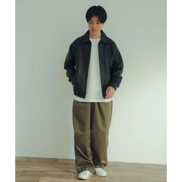 アイテムズ アーバンリサーチ（ITEMS URBAN RESEARCH）/ラムレザー ZIP