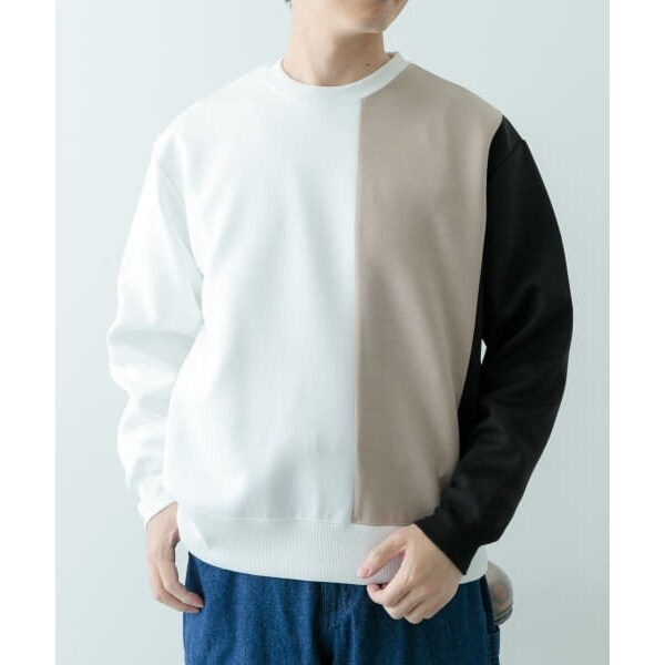 アイテムズ アーバンリサーチ（ITEMS URBAN RESEARCH）/ストレッチダンボール 切替トップス Aの通販は 5,691円