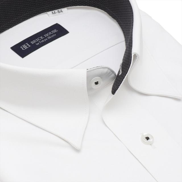 ブリックハウス（BRICKHOUSE）/【ストレッチ】 形態安定 スナップダウンカラー 長袖ニットシャツ の通販は