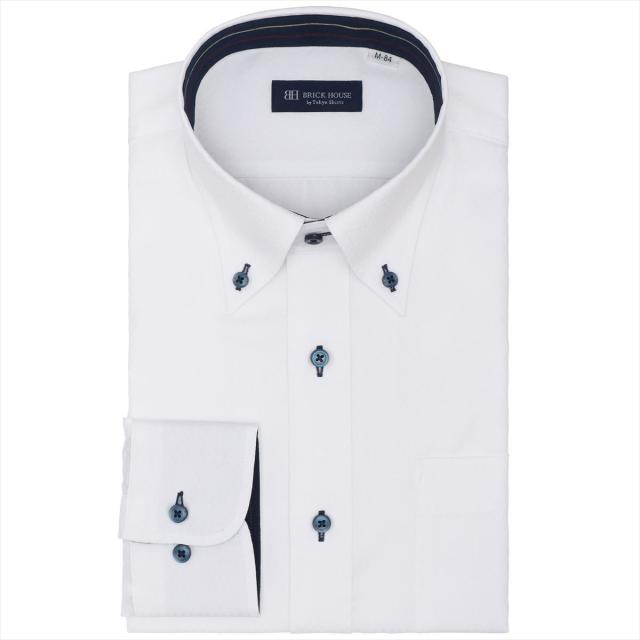 ブリックハウス（BRICKHOUSE）/ボタンダウン 長袖 形態安定 ワイシャツ 4,858円