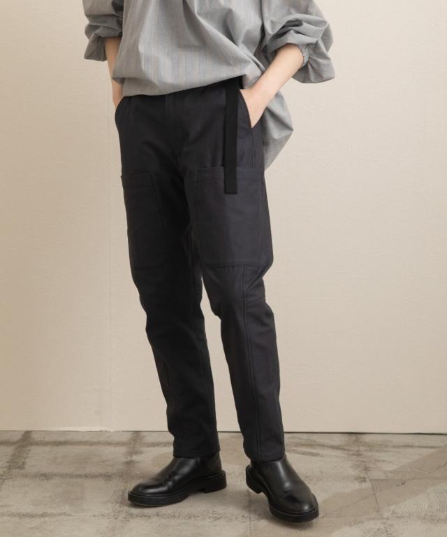 リヨカ(Liyoca)/【Liyoca】バックサテンカーゴパンツ −手洗い可− リヨカ(Liyoca)/【Liyoca】バックサテンカーゴパンツ −手洗い可−