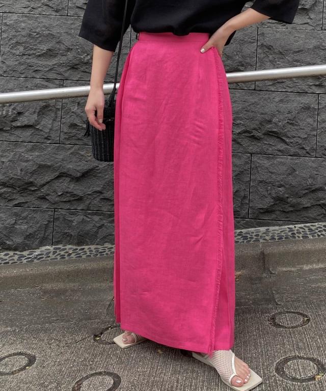 ランドワーズセレクト（LANDWARDS SELECT）/【O’NEIL of DUBLIN】LANDWARDS別注 リネンキルトスカート 93cm_2