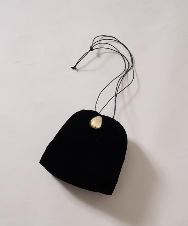 ランドワーズセレクト（LANDWARDS SELECT）/【JAMIRAY】エッグベルベット巾着バッグの通販は 14,850円