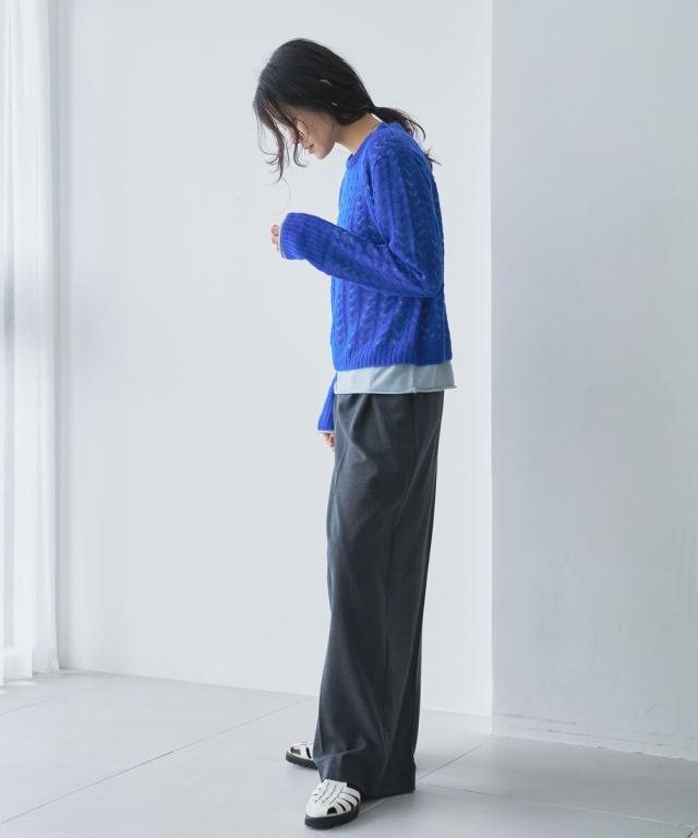 オードリーアンドジョンワッド（Audrey and John Wad）/二枚重ね透かし