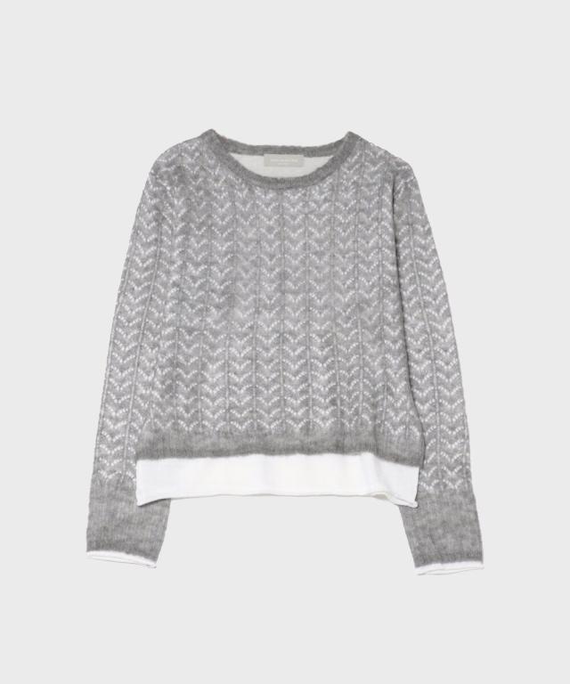 オードリーアンドジョンワッド（Audrey and John Wad）/二枚重ね透かし