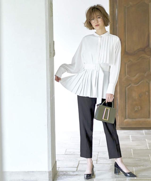 ルイルエブティック（RUIRUE BOUTIQUE）/【S〜3L】プリーツロング