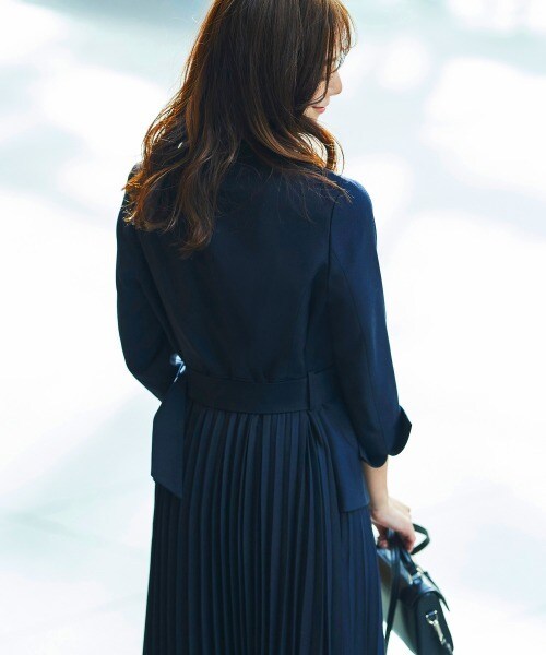 ルイルエブティック（RUIRUE BOUTIQUE）/【S〜LL】ドッキングプリーツ