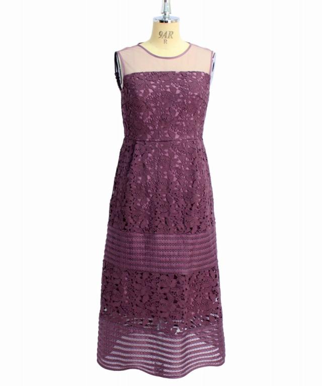 ルイルエブティック/【S、M、L】パネルボーダー＆フラワーレース