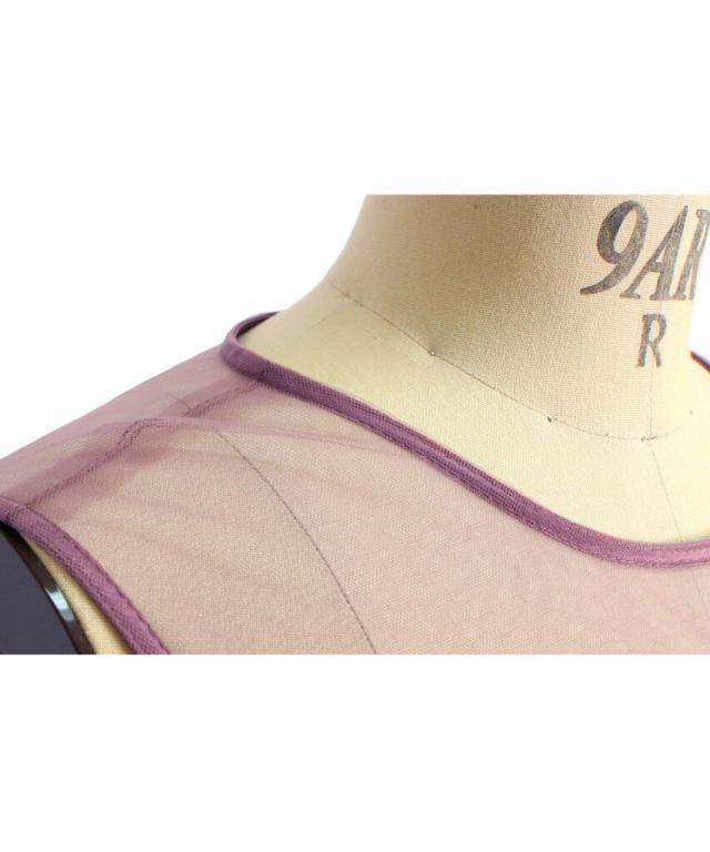 ルイルエブティック/【S、M、L】パネルボーダー＆フラワーレースワンピース