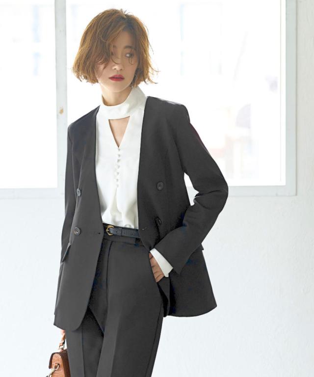 ルイルエブティック（RUIRUE BOUTIQUE）/【S〜3L】バッククロスケープ