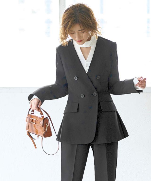 ルイルエブティック（RUIRUE BOUTIQUE）/【S〜3L】バッククロスケープ