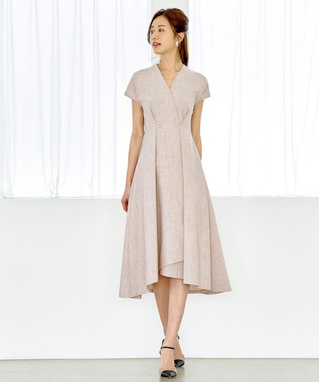 ルイルエブティック（RUIRUE BOUTIQUE）/【S〜3L】カシュクールフレンチワンピースの通販は