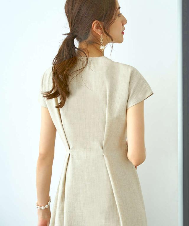 ルイルエブティック（RUIRUE BOUTIQUE）/【S〜3L】カシュクールフレンチワンピースの通販は