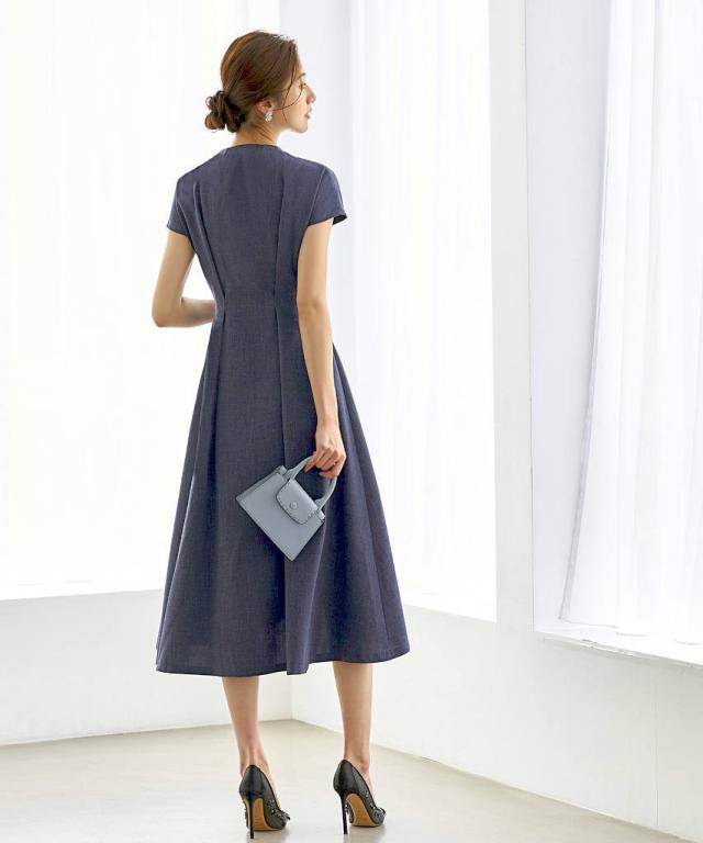 ルイルエブティック（RUIRUE BOUTIQUE）/【S〜3L】カシュクールフレンチワンピースの通販は