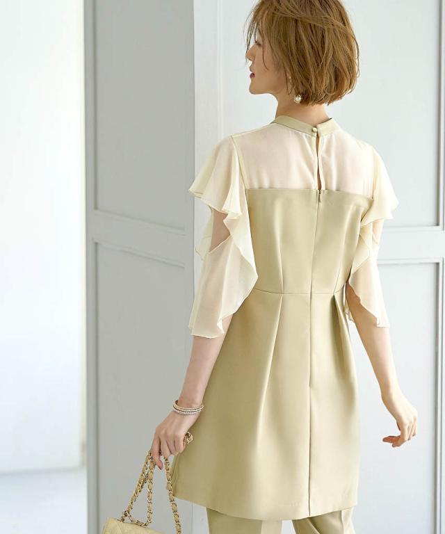 ルイルエブティック（RUIRUE BOUTIQUE）/【S〜3L】フロントパール