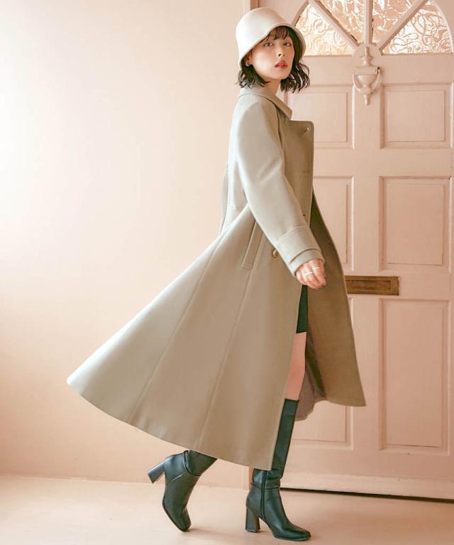 ルイルエブティック（RUIRUE BOUTIQUE）/【S〜3L】ウーリーストレッチ