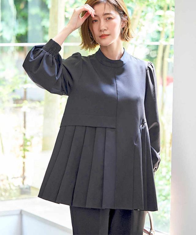 ルイルエブティック（RUIRUE BOUTIQUE）/【S〜LL/洗える】アシメ