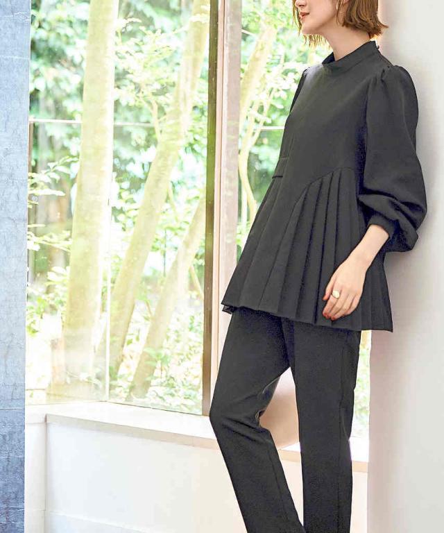 ルイルエブティック（RUIRUE BOUTIQUE）/【S〜LL/洗える】アシメ