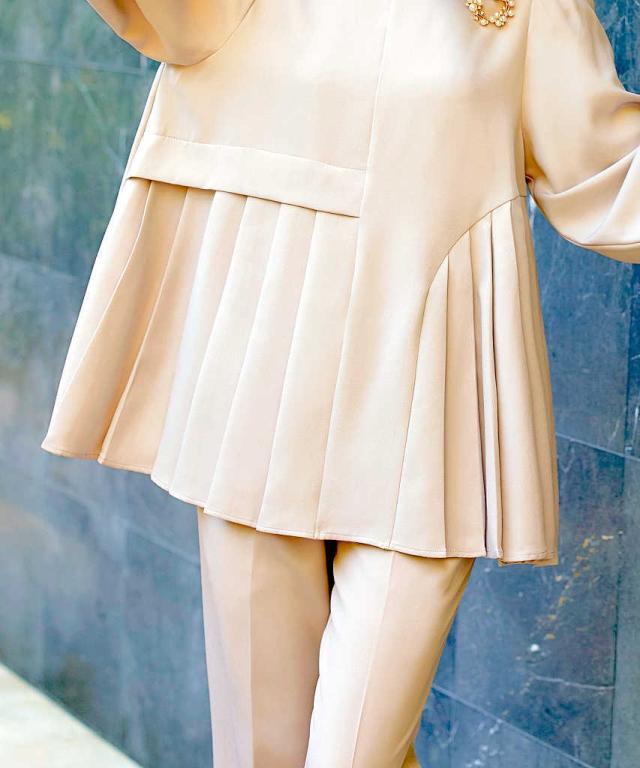 ルイルエブティック（RUIRUE BOUTIQUE）/【S〜LL/洗える】アシメ