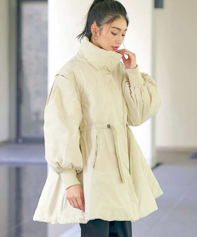 【即納&大特価】 ルイルエブティック（RUIRUE BOUTIQUE）/【M、L】メモリータフタ ジャケット・アウター