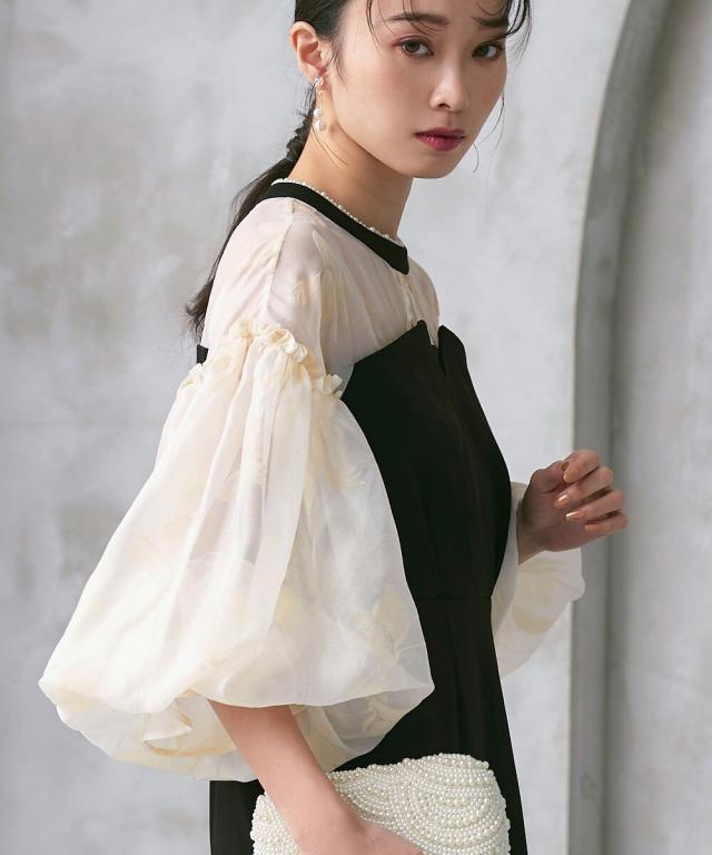 ルイルエブティック（RUIRUE BOUTIQUE）/ボリュームスリーブ＆ビスチェ